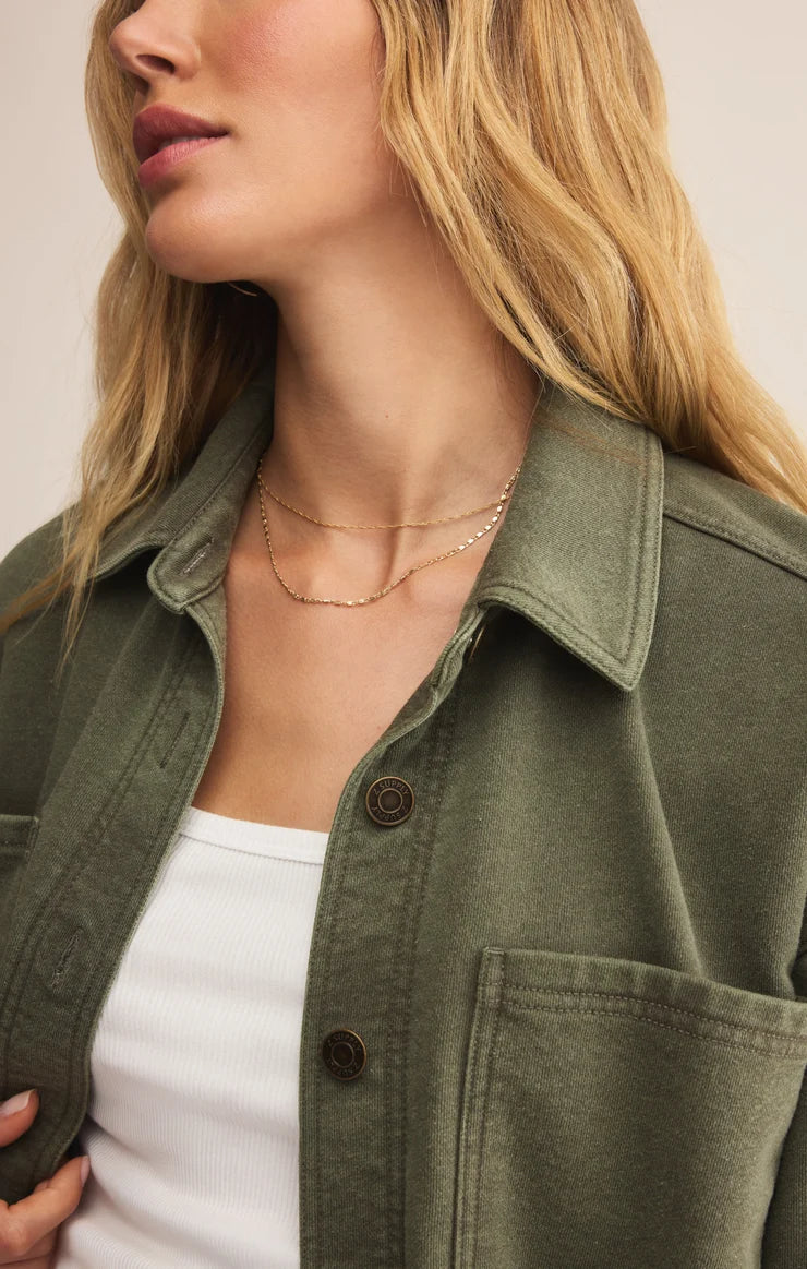 Z Supply | All Day Knit Jacket | Classic Olive