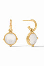 Julie Vos | Honeybee Hoop | Iridescent Clear Crystal