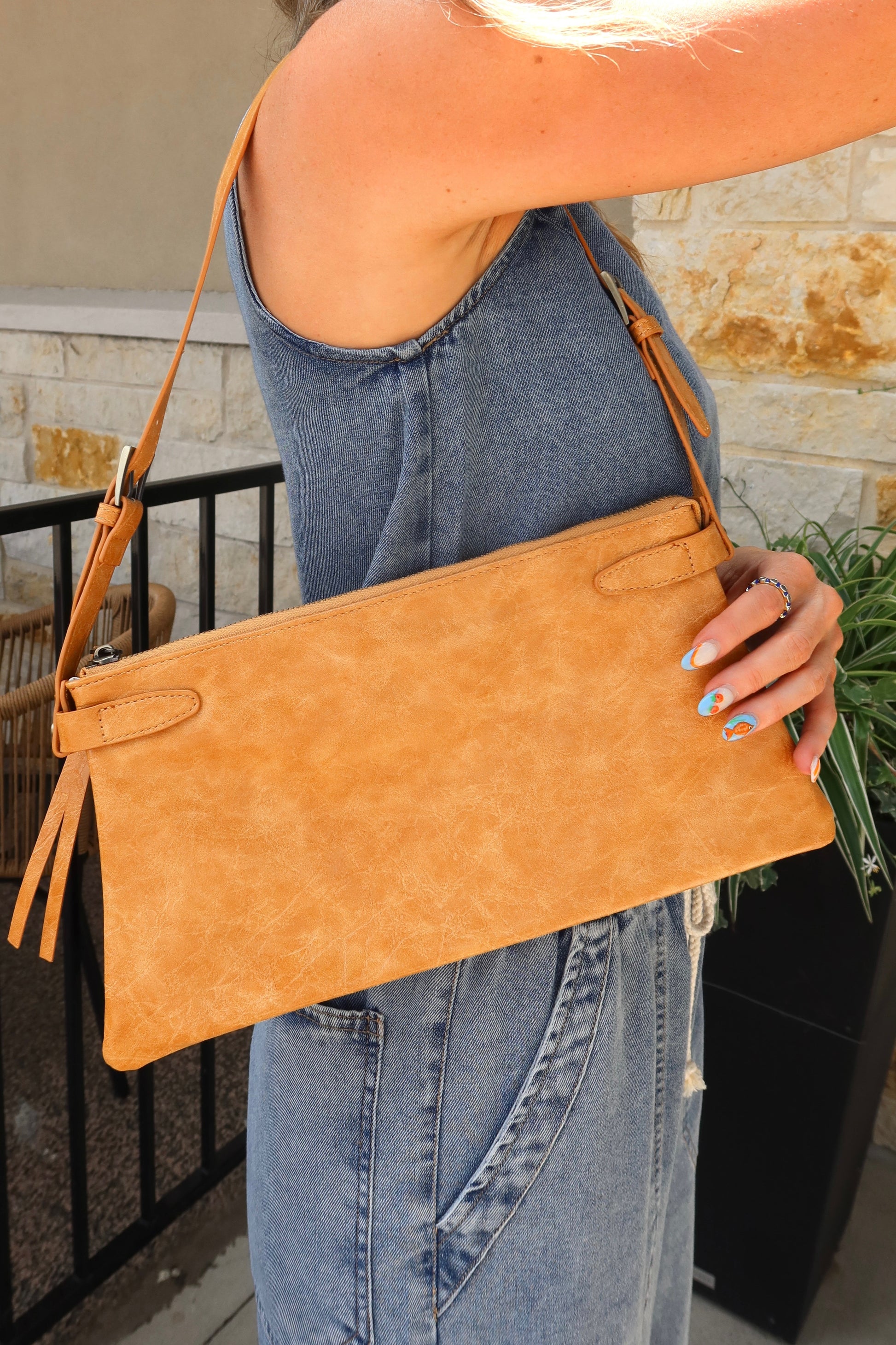 Arden Handbag | Camel