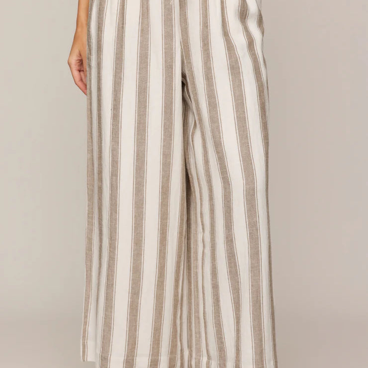 Z Supply | The Perfect Striped Pants | Light Toffee