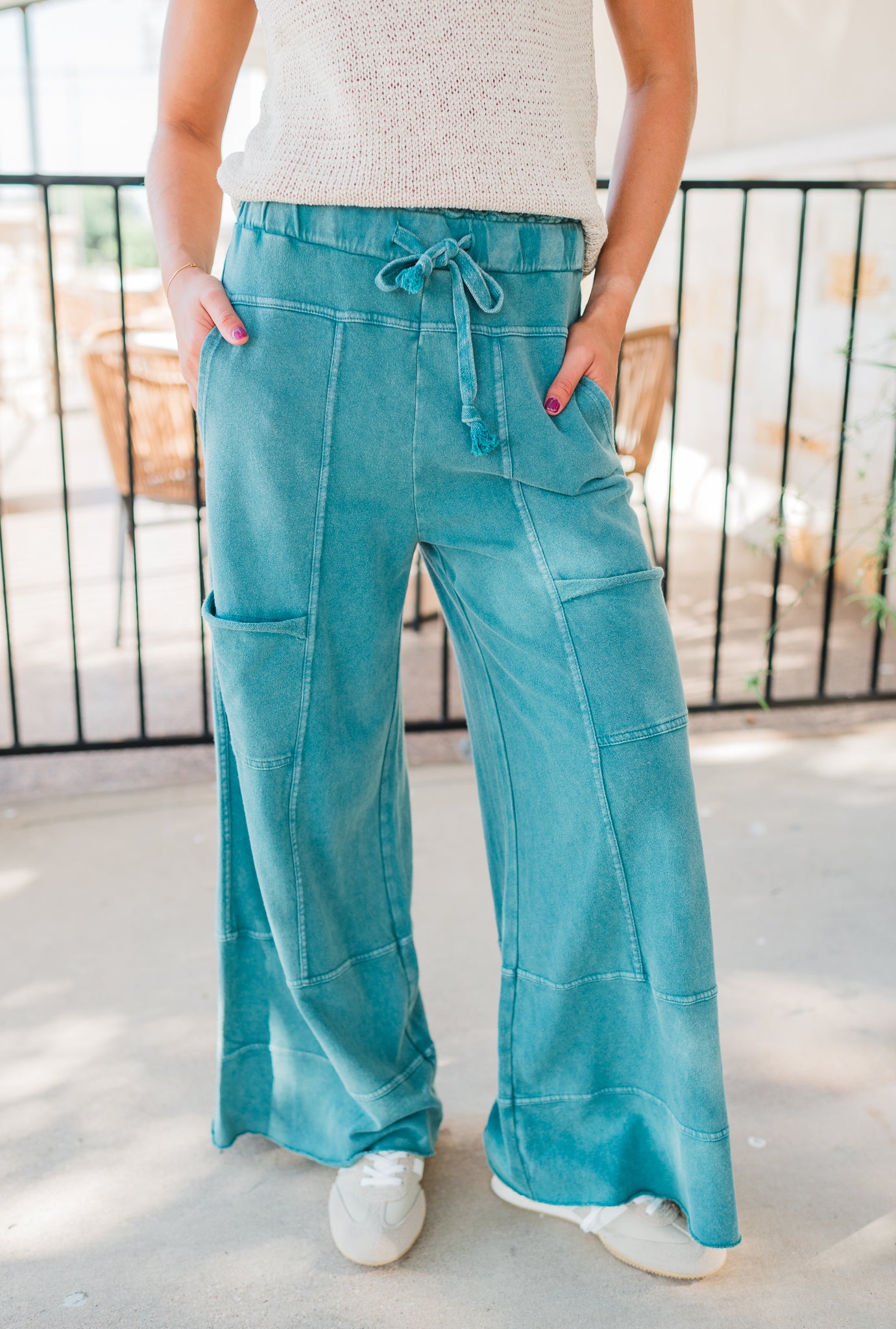 Maddux Pants | Teal