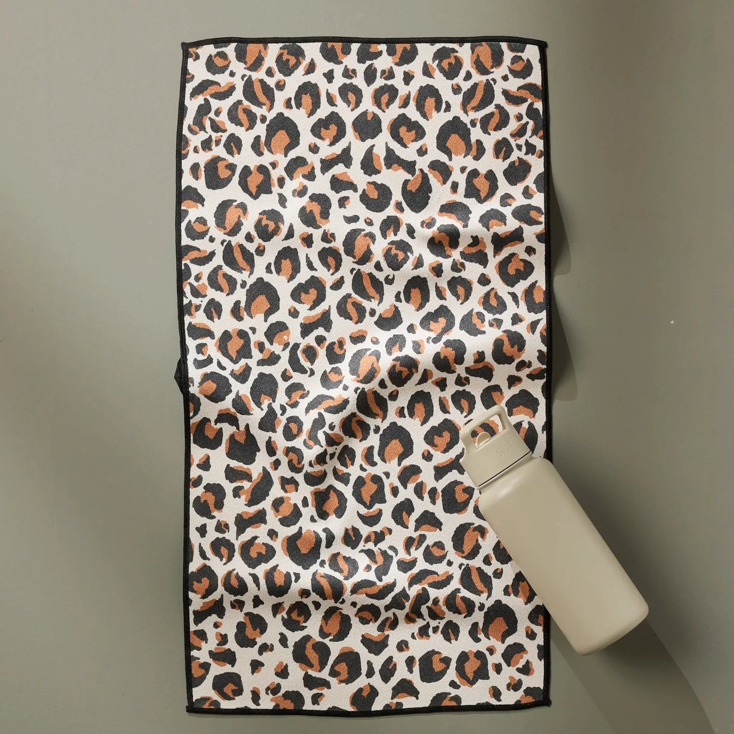 Geometry Fitness Towel | Leopard