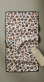 Geometry Fitness Towel | Leopard