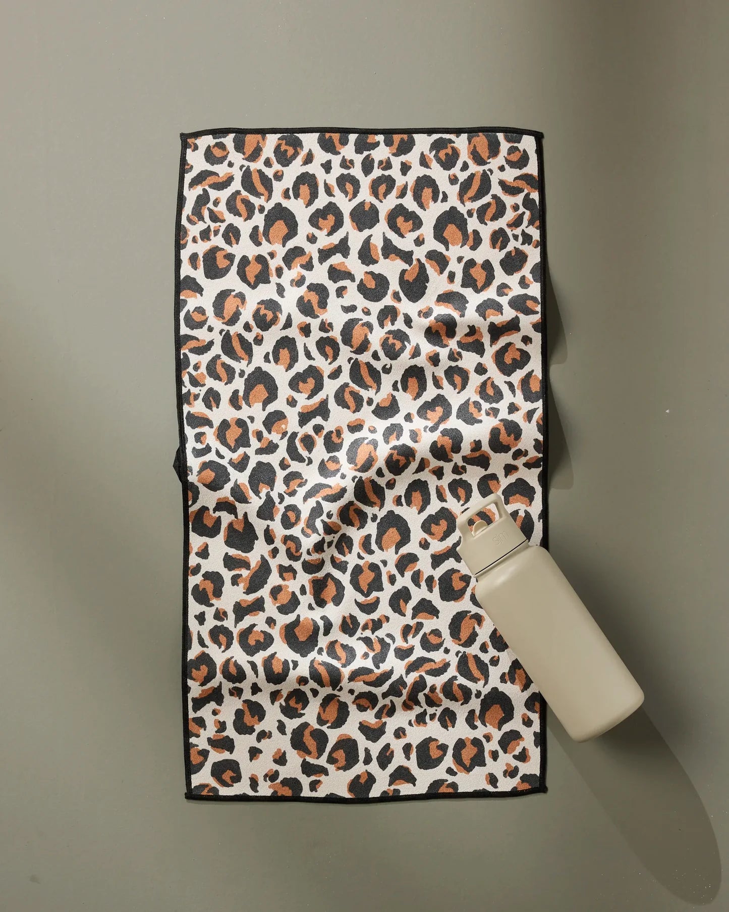 Geometry Fitness Towel | Leopard
