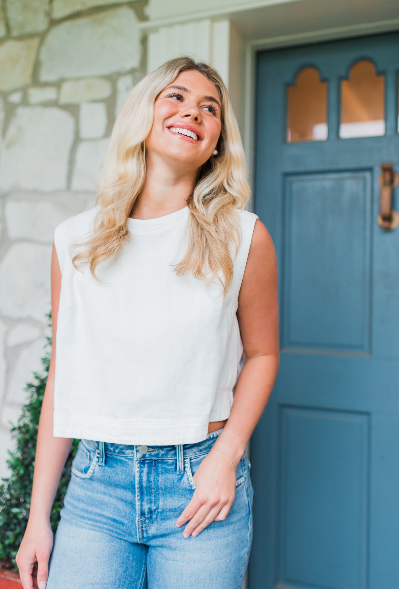 Kristen Top | White