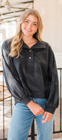 Hendrix Pullover | Black