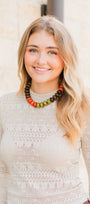 Necklace | Chartreuse Mix