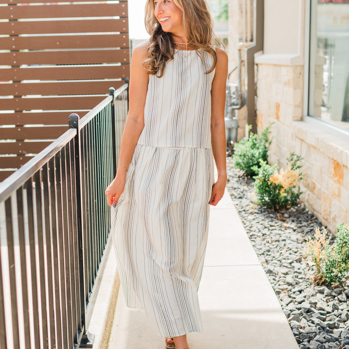 Palm Springs Set | Black + Cream