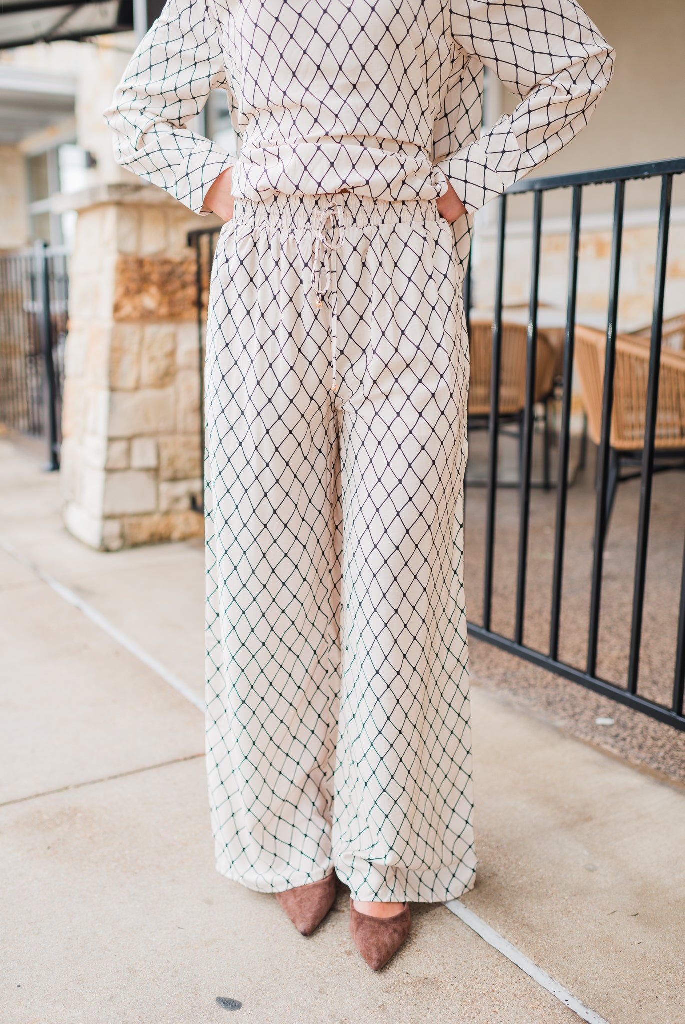 Rory Pants | Geo Print
