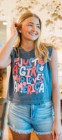 Summer Tank | Just A Girl Who Loves America