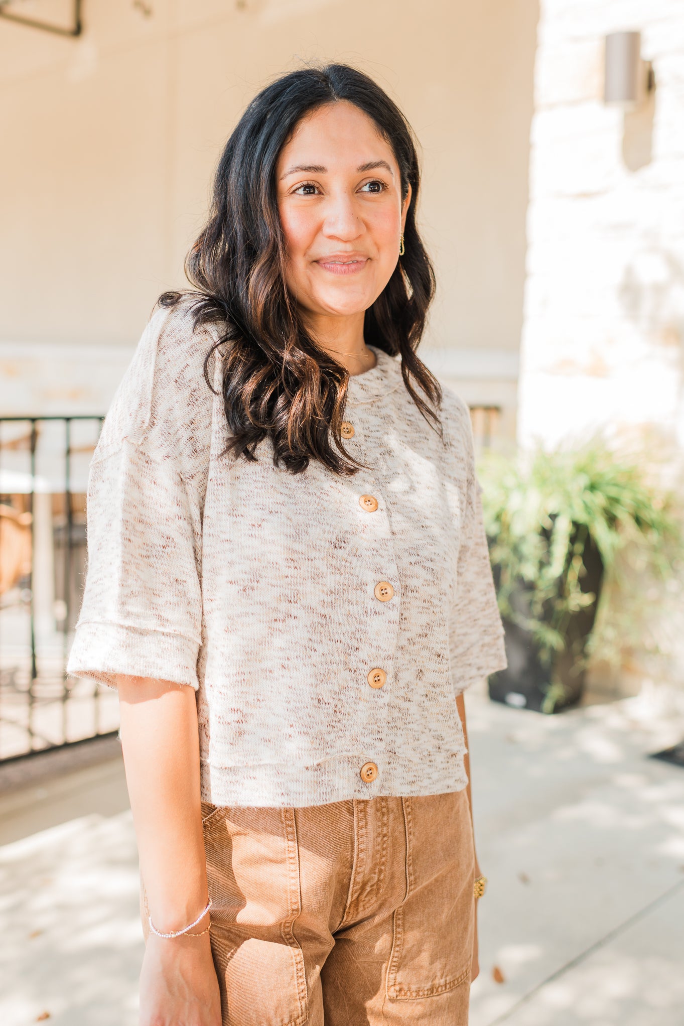 Whitney Knit Top | Natural