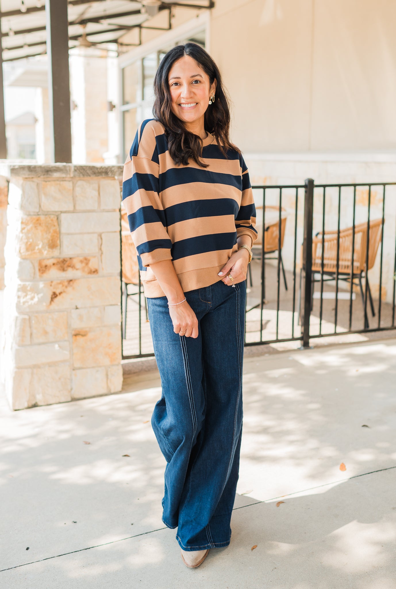Westlake Top | Rugby Stripe