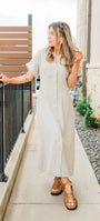 Monaco Dress | Natural