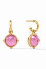 Julie Vos | Honeybee Hoop | Tourmaline Pink