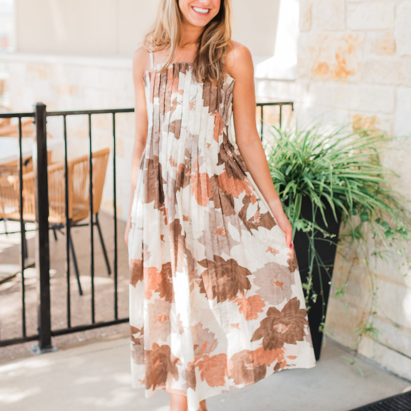 Brighton Dress | Mocha Mix