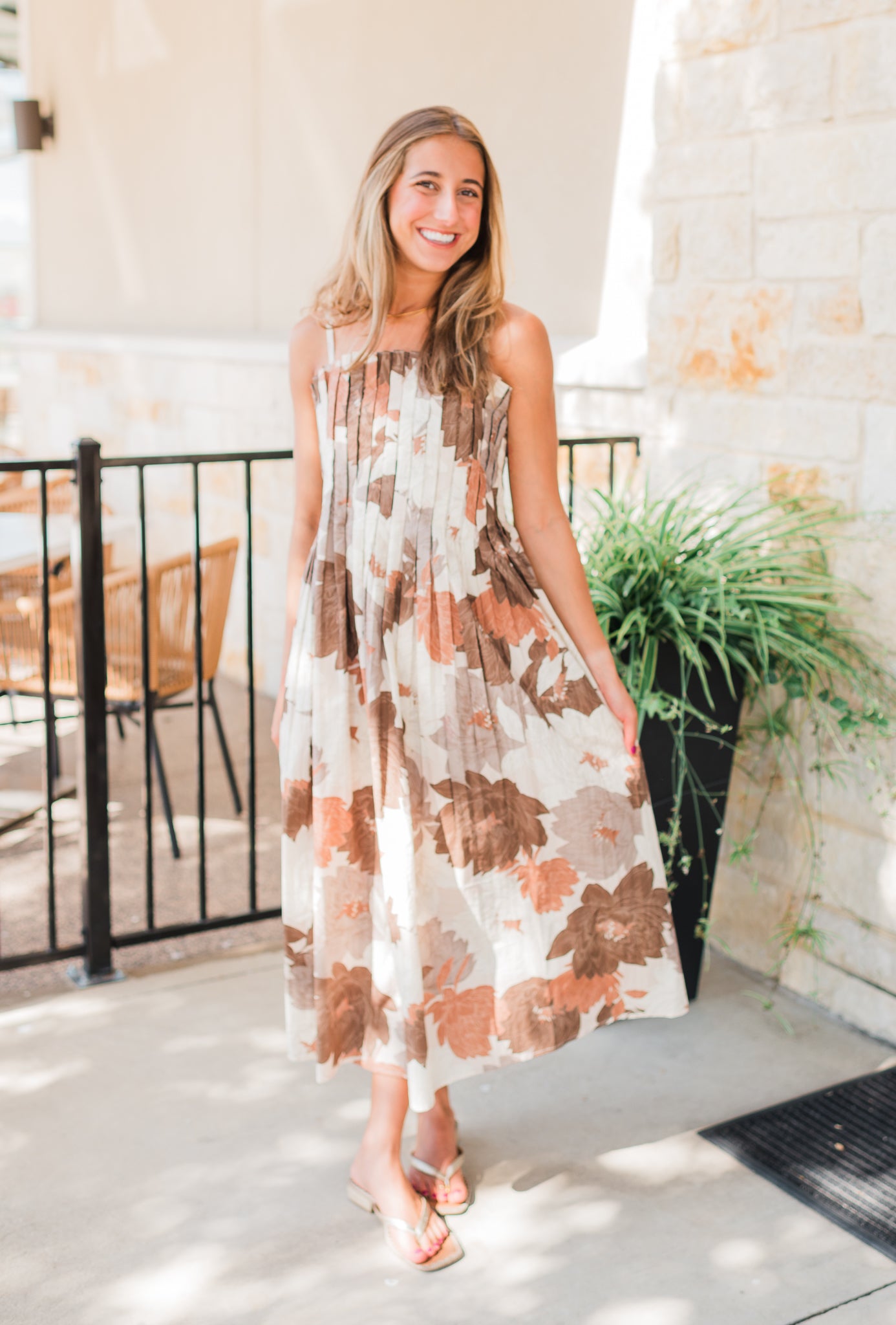 Brighton Dress | Mocha Mix