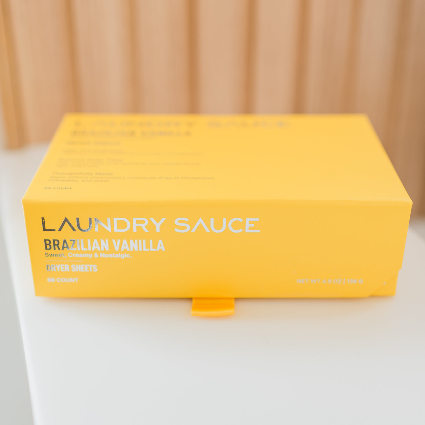 Laundry Dryer Sheets | Brazilian Vanilla