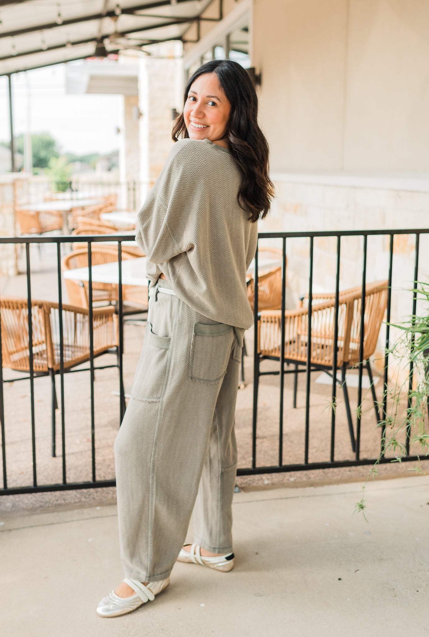 Lennon Pants | Ash Olive