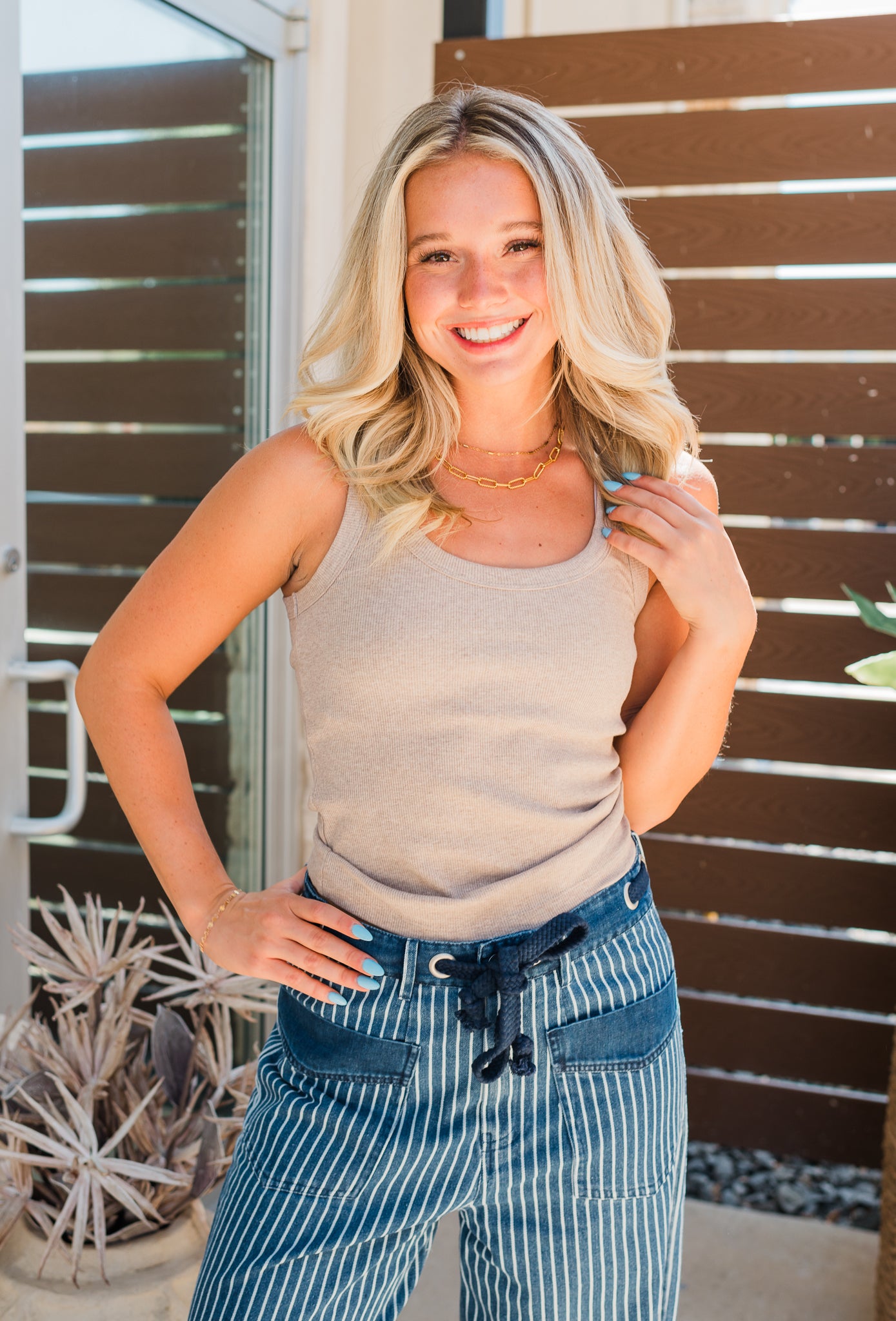 Z Supply | Rowe Tank | Heather Ash