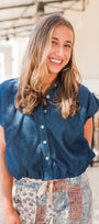 Park City Top | Dark Denim