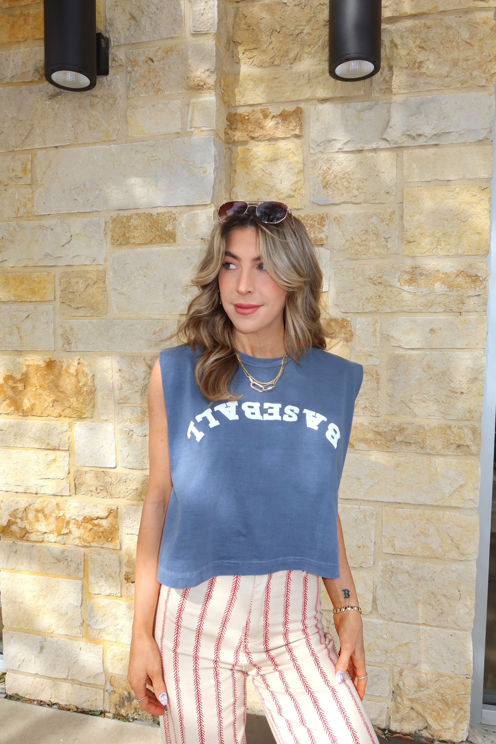 Baseball Tank | Upside Down