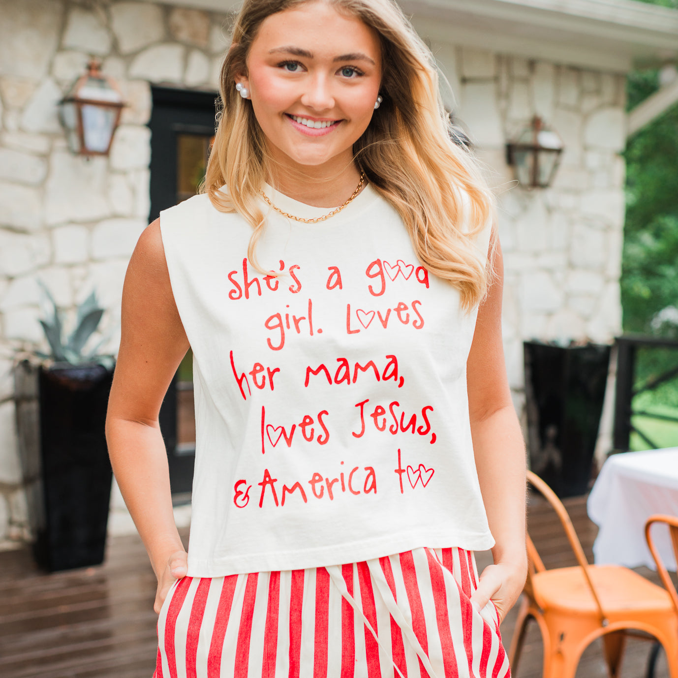 Summer Tank | She's A Good Girl