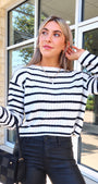 Rosslyn Top | Black + Cream
