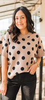Hallie Sweater | Polka Dot