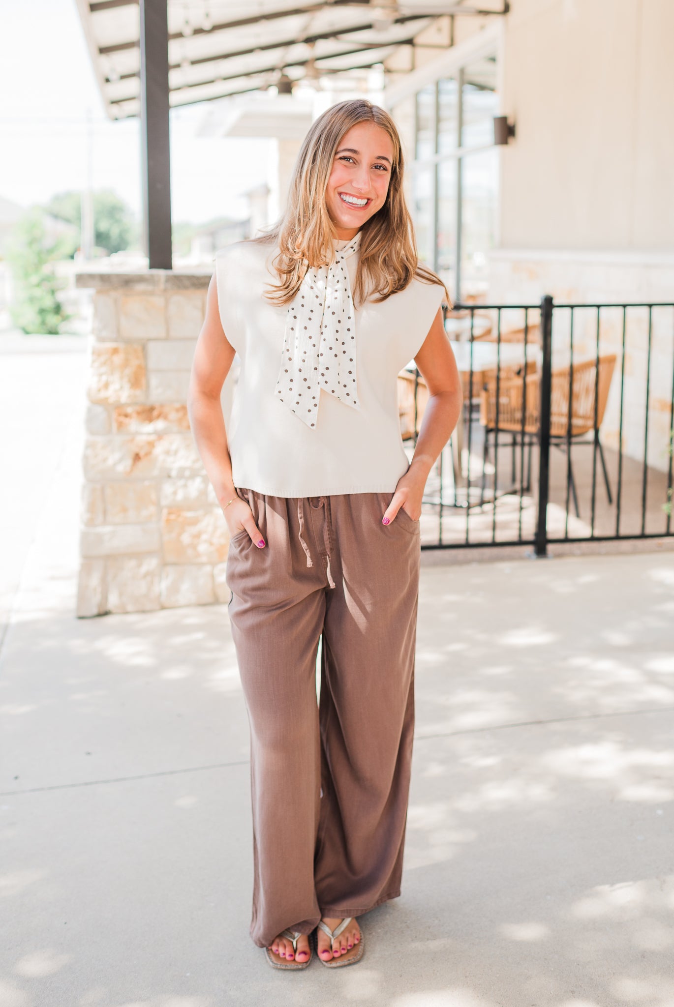 Camdyn Top | Ecru
