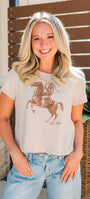 Graphic Crop Tee | Canyon Cowgirl