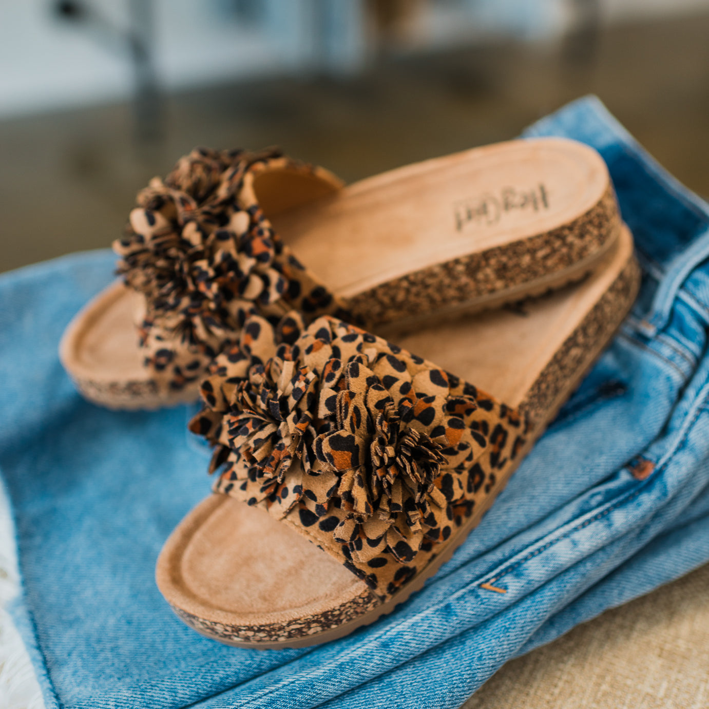 Wild Child Sandals | Leopard