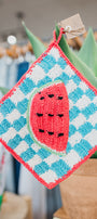 Crochet Trivet | Watermelon
