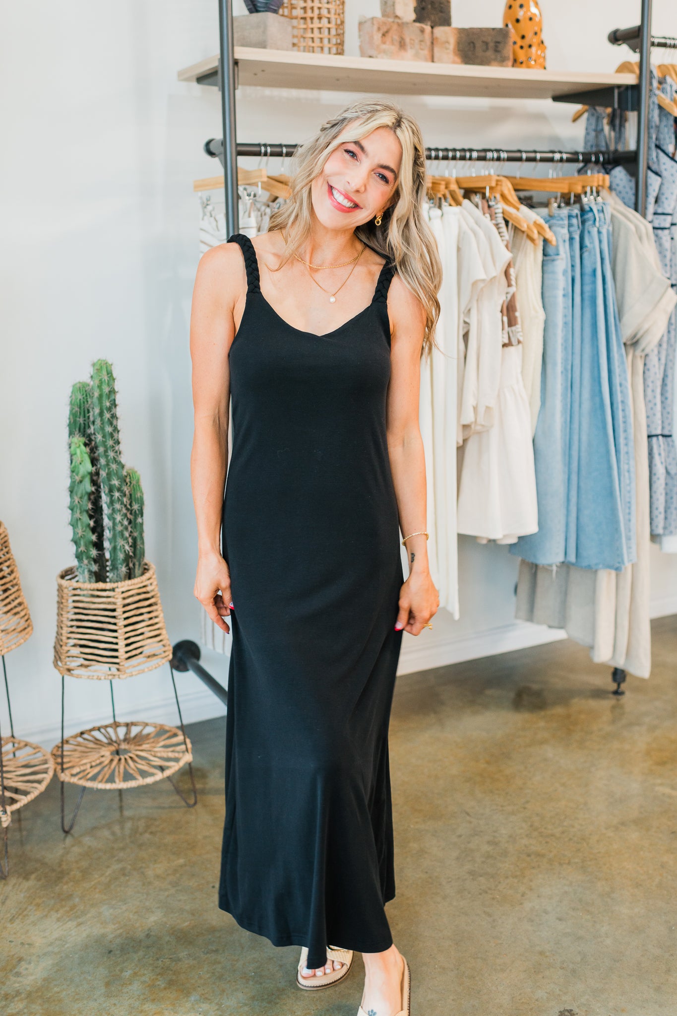 Molly Bracken | Beach Bound Dress  | Black