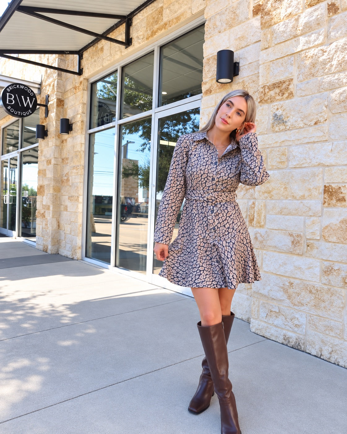Rayne Dress | Leopard