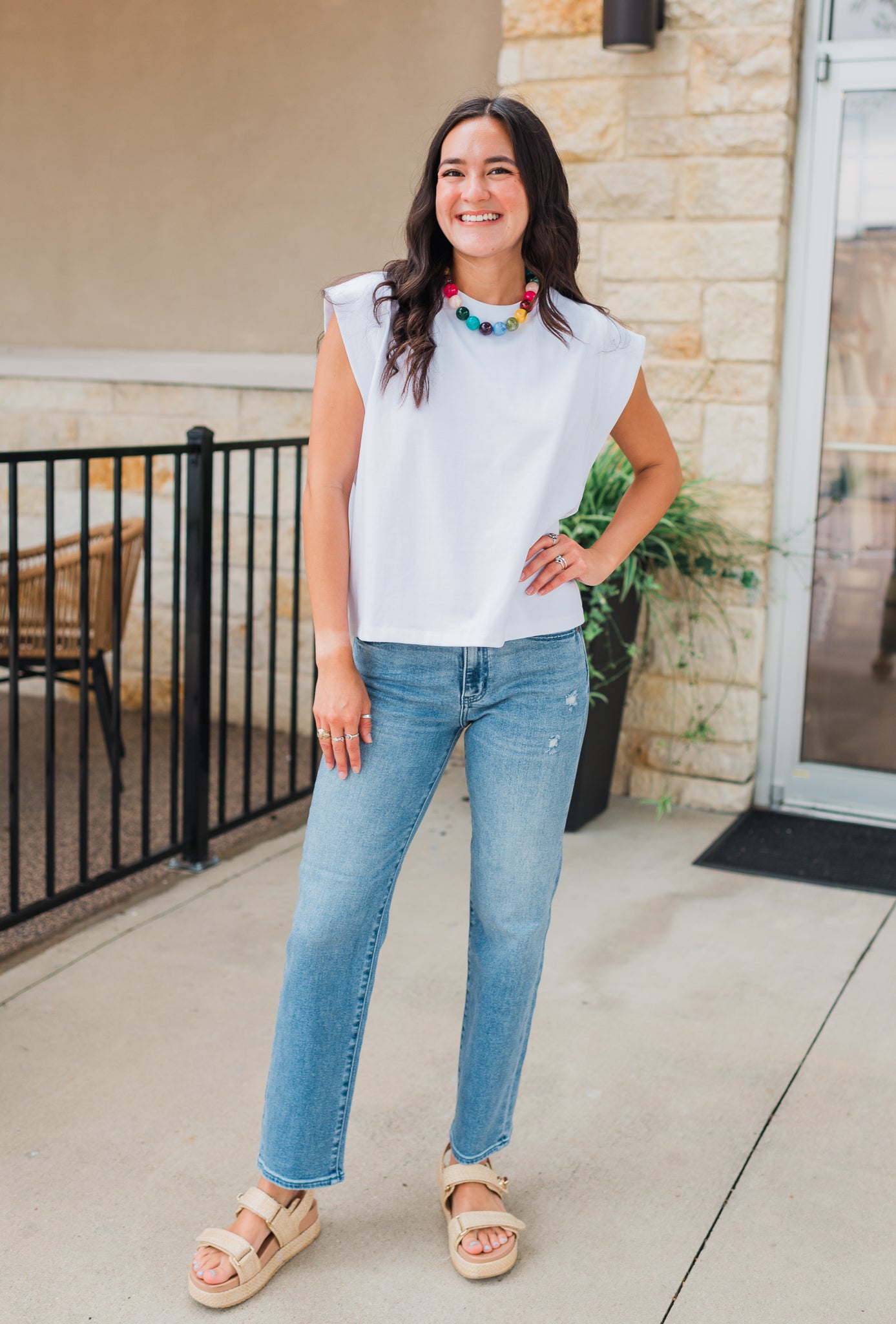Emery Top | White