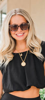 Allie Sunglasses | Cheetah