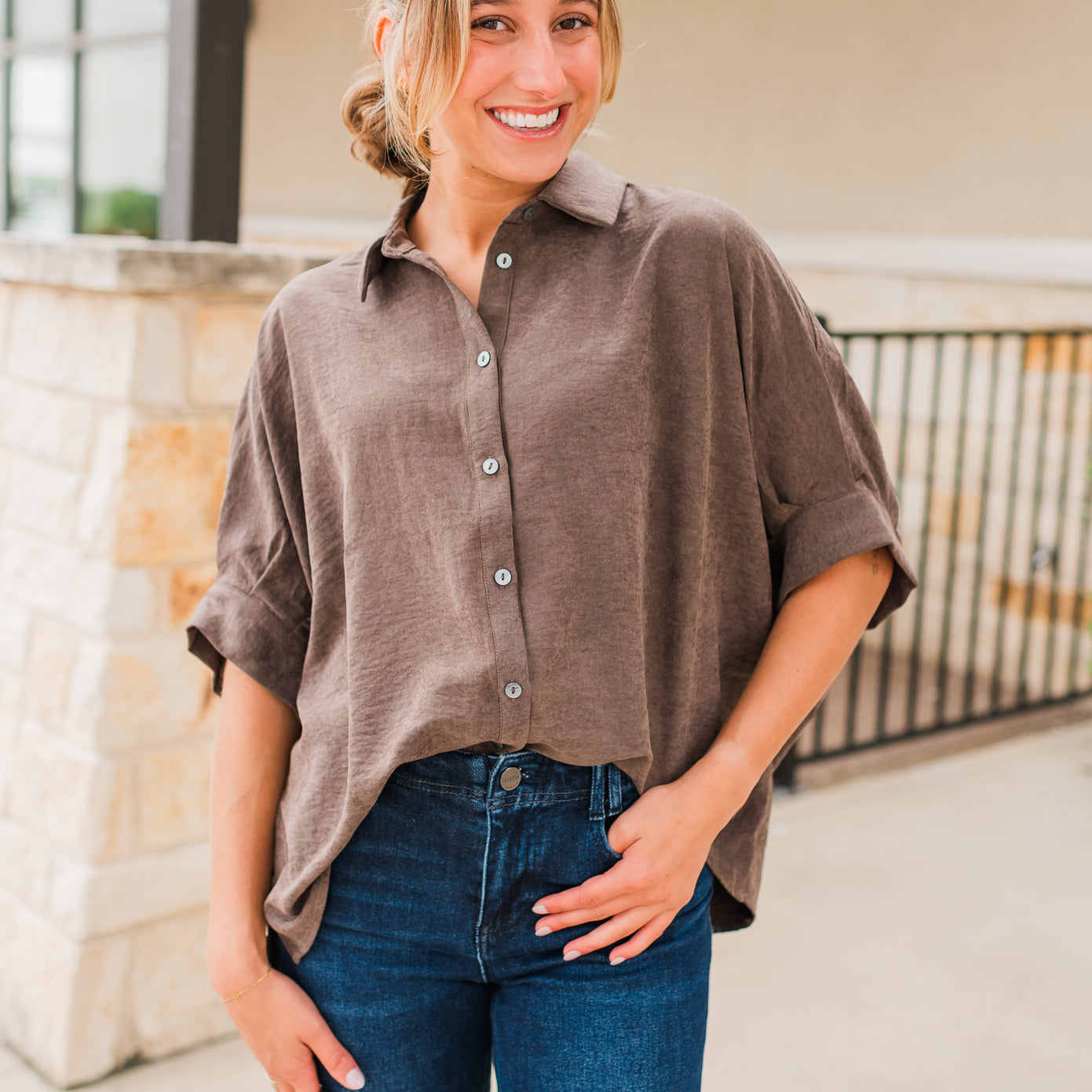 Laine Top | Espresso