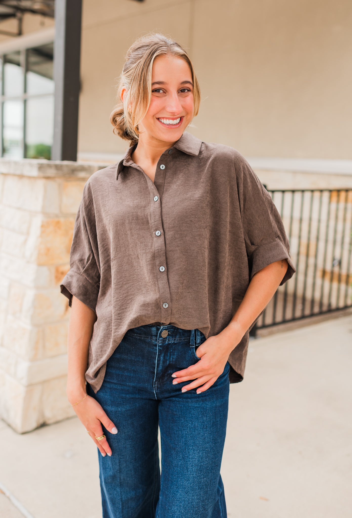 Laine Top | Espresso