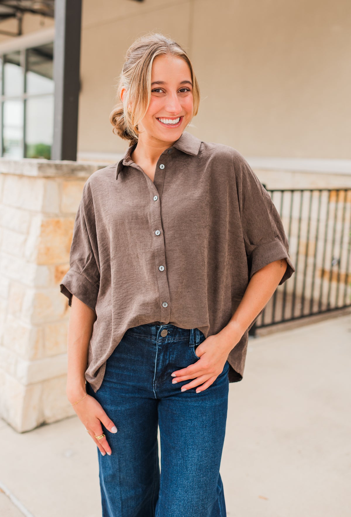 Laine Top | Espresso