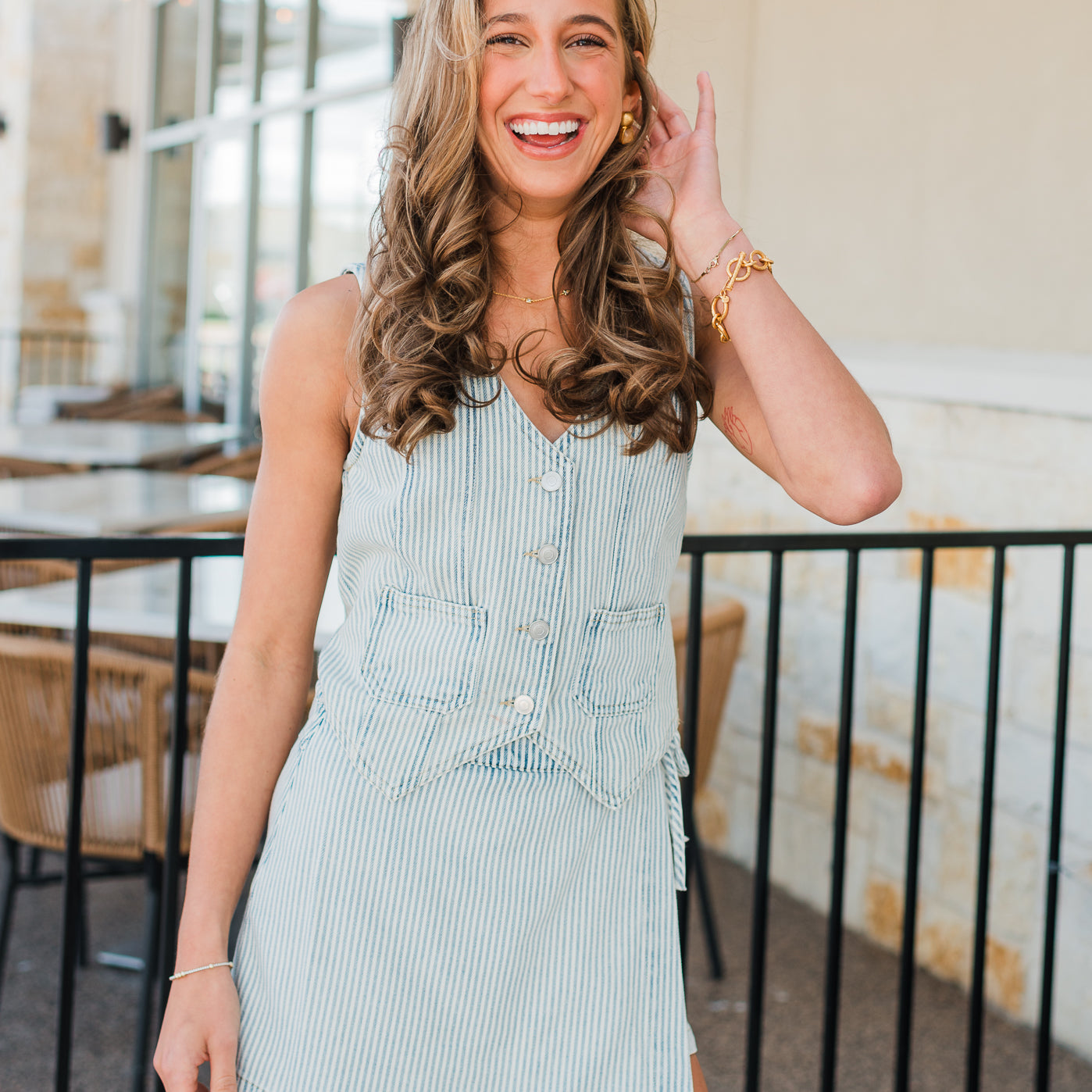 Sarasota Vest | Light Blue