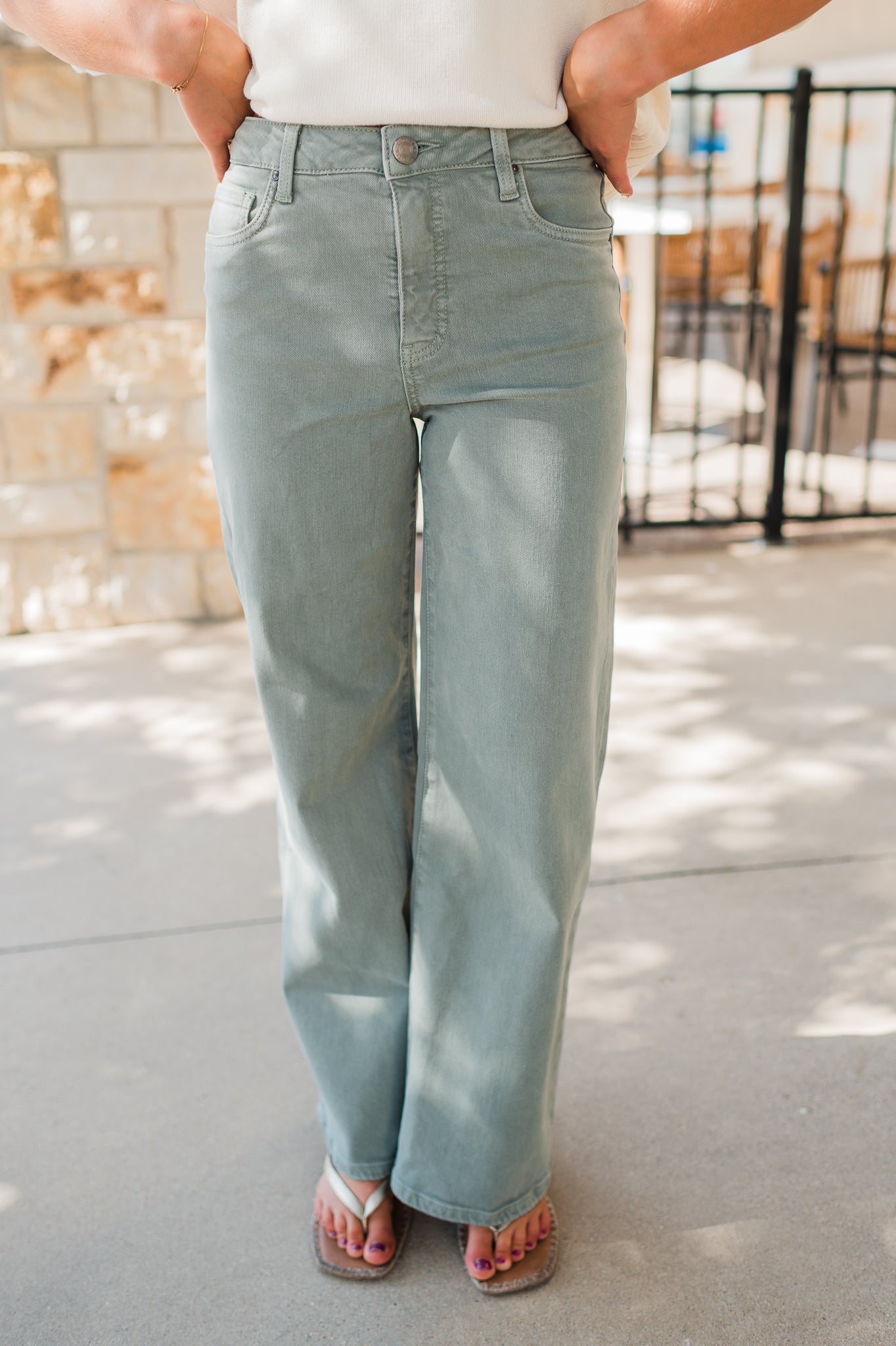 KUT | Maya Jeans | Sea Star Teal