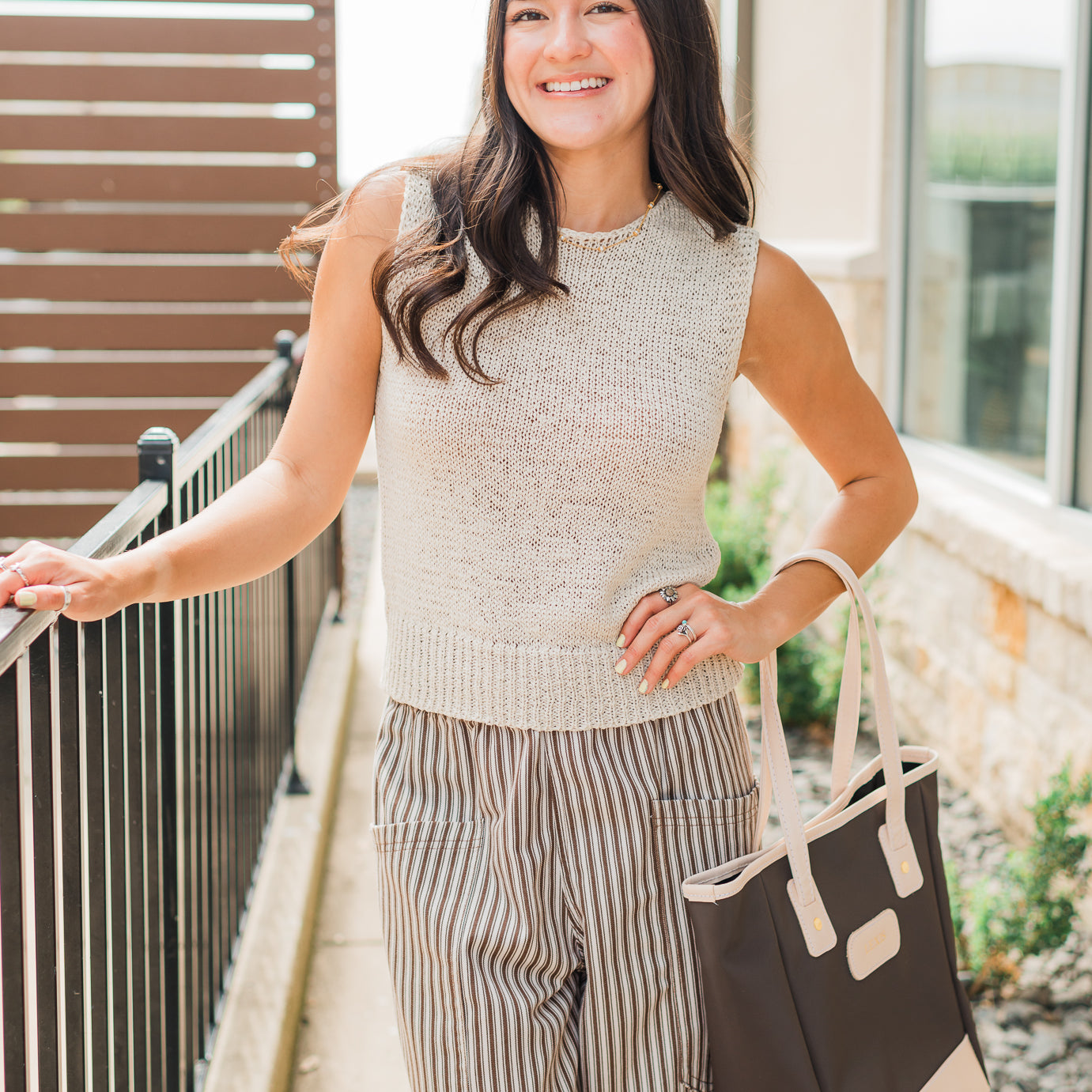 Iris Sweater Vest | Cream