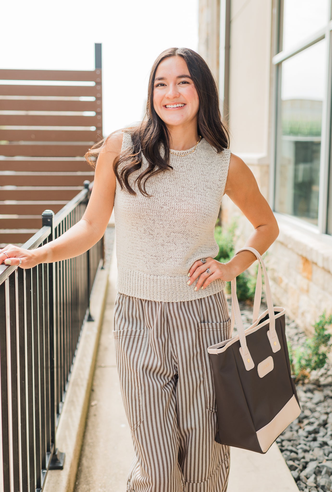 Iris Sweater Vest | Cream