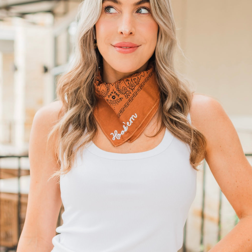 Game Day Bandana | Hook 'Em