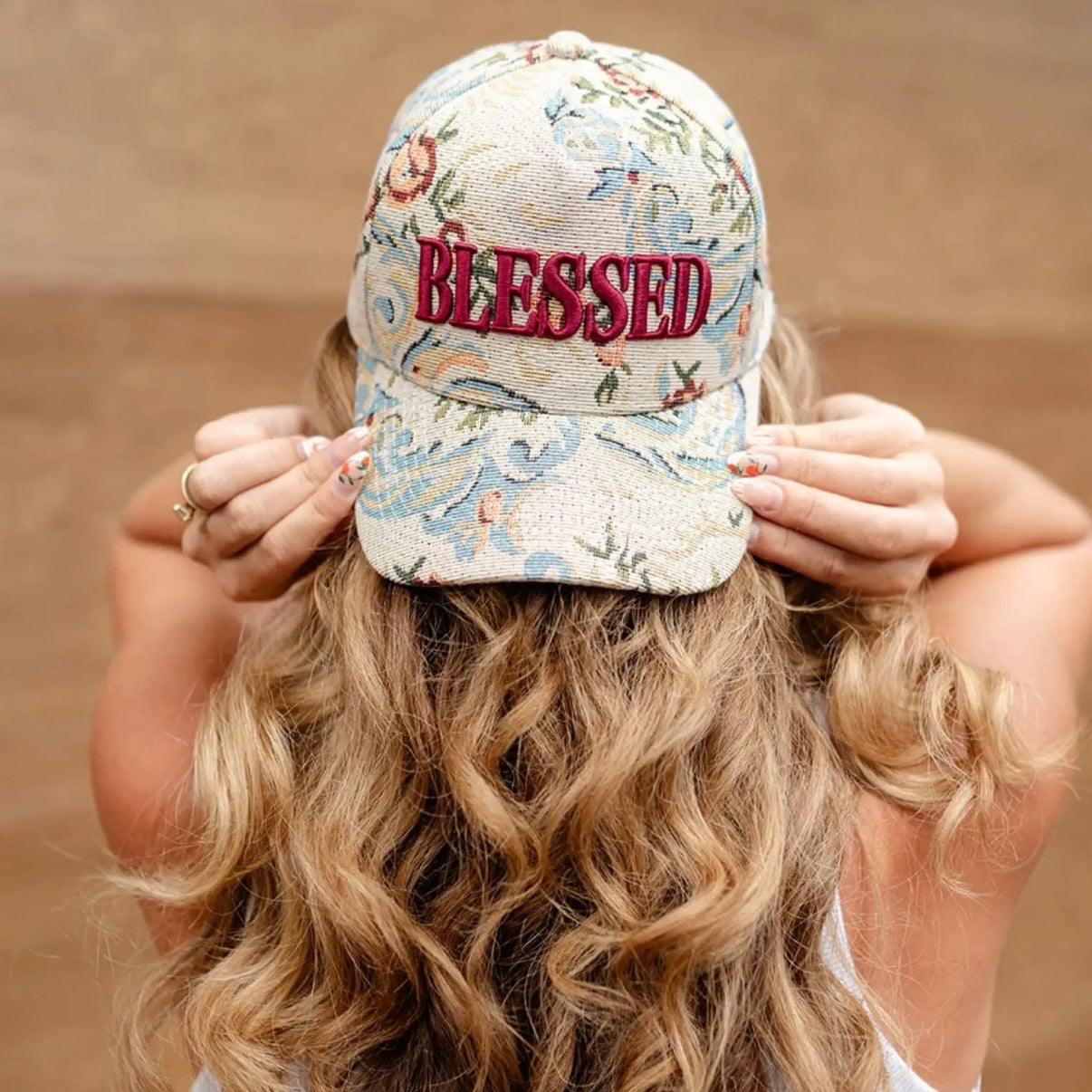 Embroidered Hat | Blessed