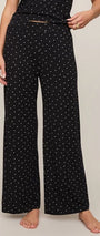Luxe Dot Pant | Black