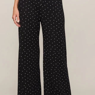 Luxe Dot Pant | Black