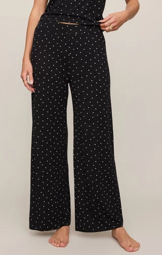 Luxe Dot Pant | Black