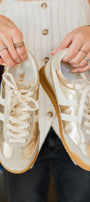 GOLA | Firefly Sneakers | Metallic Gold