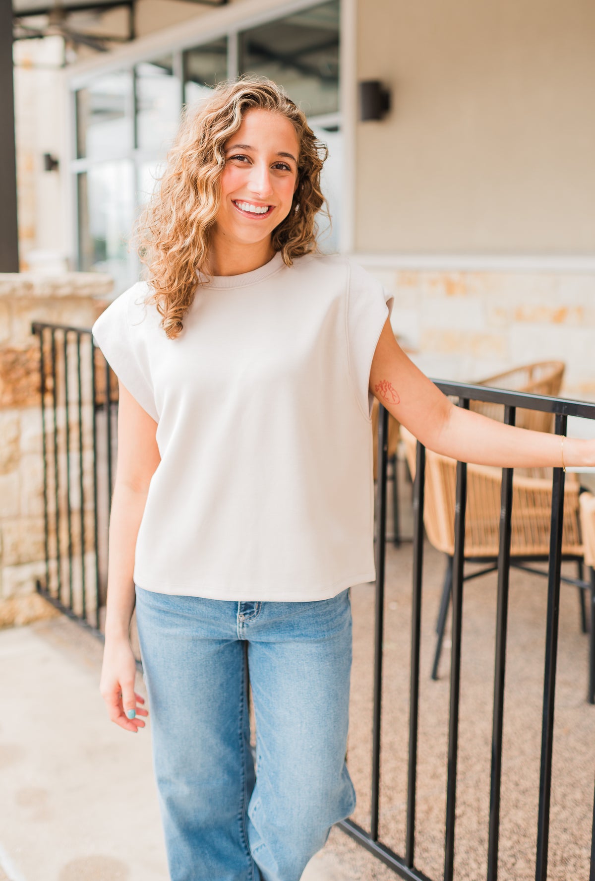 Mylie Top | Almond
